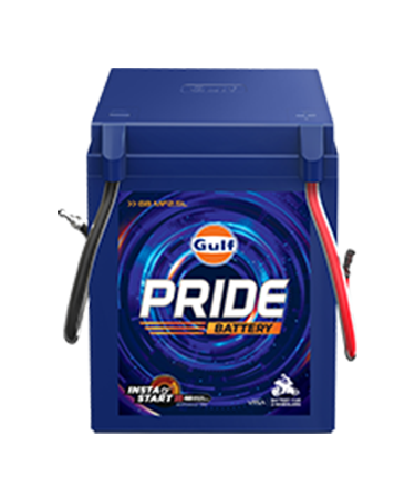 Gulf Pride Battery GB MF 2.5L 